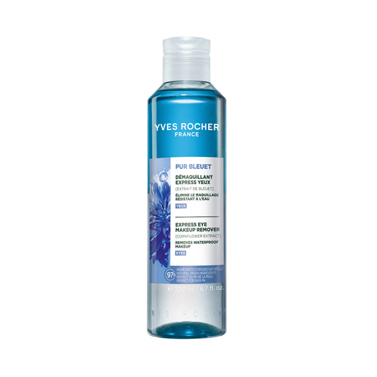 Двофазен отстранувач на шминка за пределот околу очите