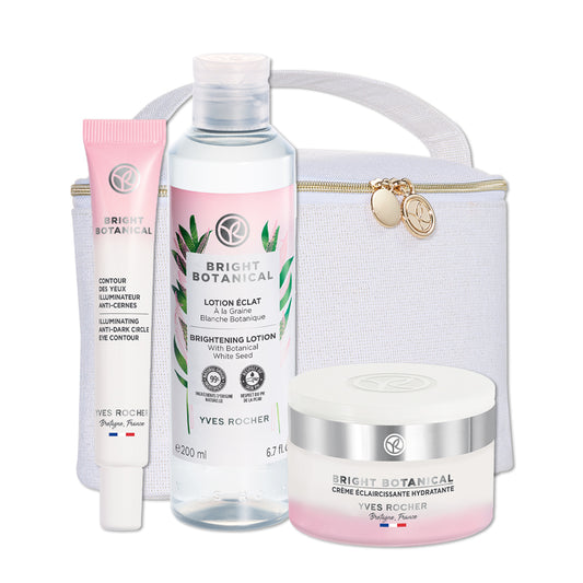 Bright Botanical сет за осветлување на лицето