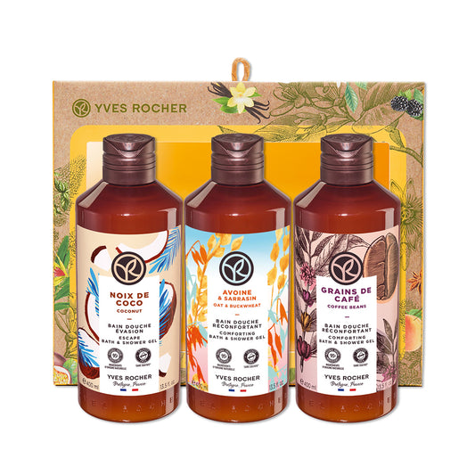 Сет со 3 гелови за туширање