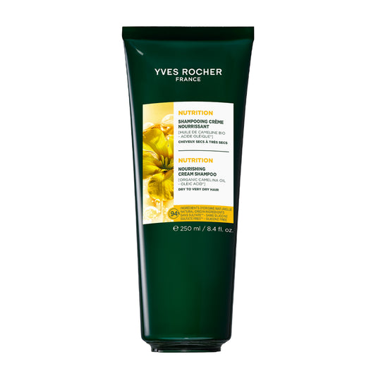 Хранлив кремаст шампон без сулфати за сува коса