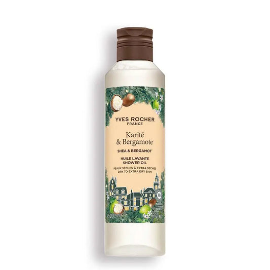 Shea & Брегамот масло за туширање за сува до многу сува кожа