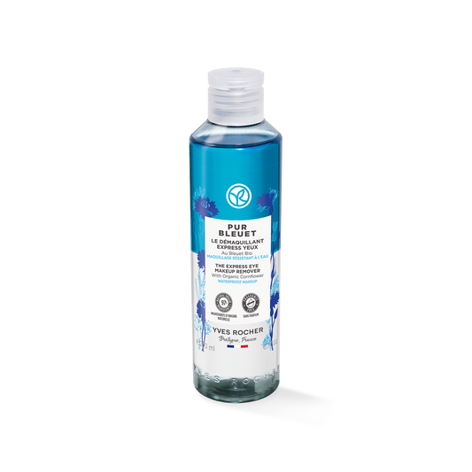 Двофазен отстранувач на шминка за пределот околу очите