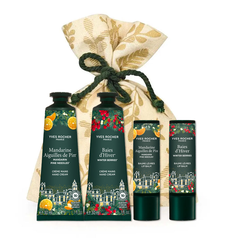 Сет зимска магија за раце и усни