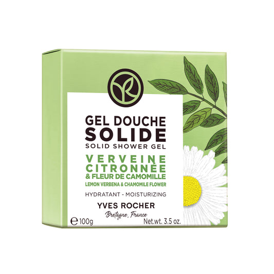 Тврд гел за туширање Лимонска вербена & камилица